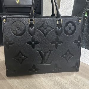 Louis Vuitton black tote